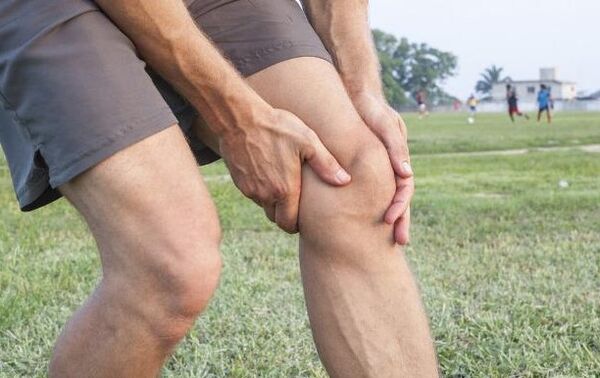 Inflammation of knee joint
