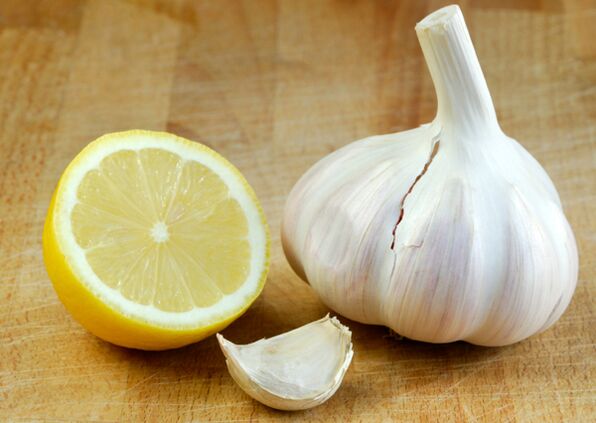 Lemon and garlic for the treatment of knee arthritis